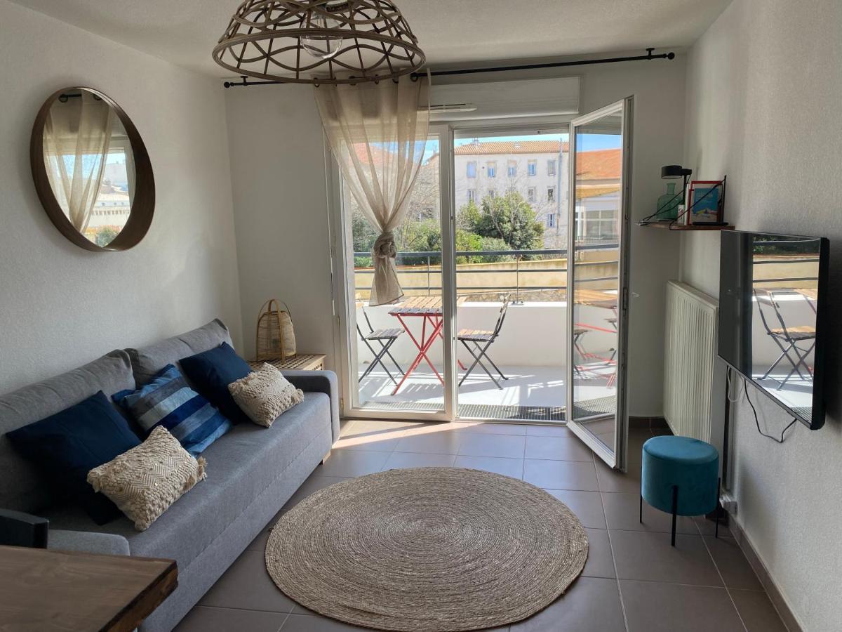 Cosy T3 Gare Terrasse + Parking Apartamento Sète Exterior foto